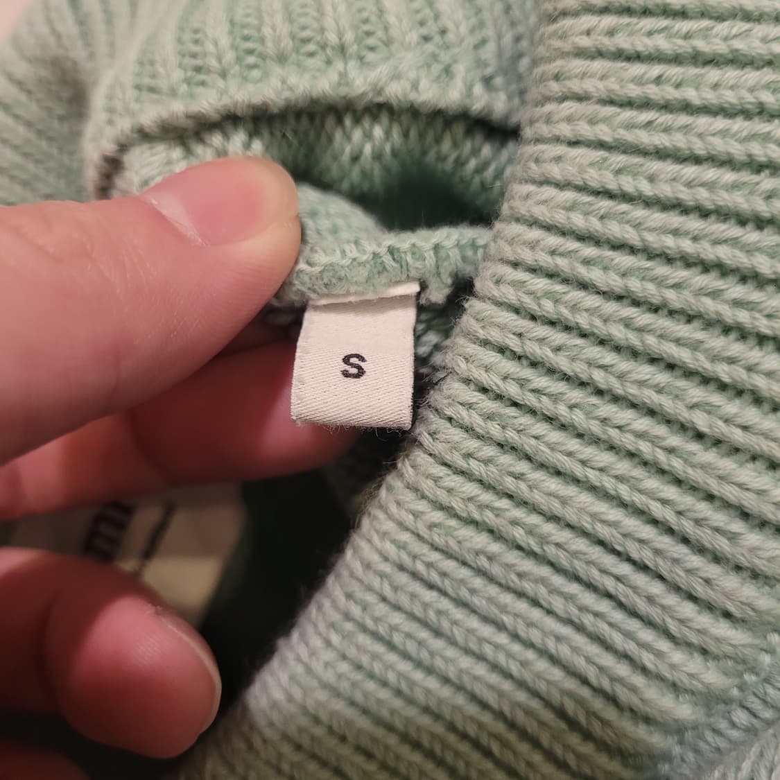 아미 빅하트로고 니트 S 상품이미지9