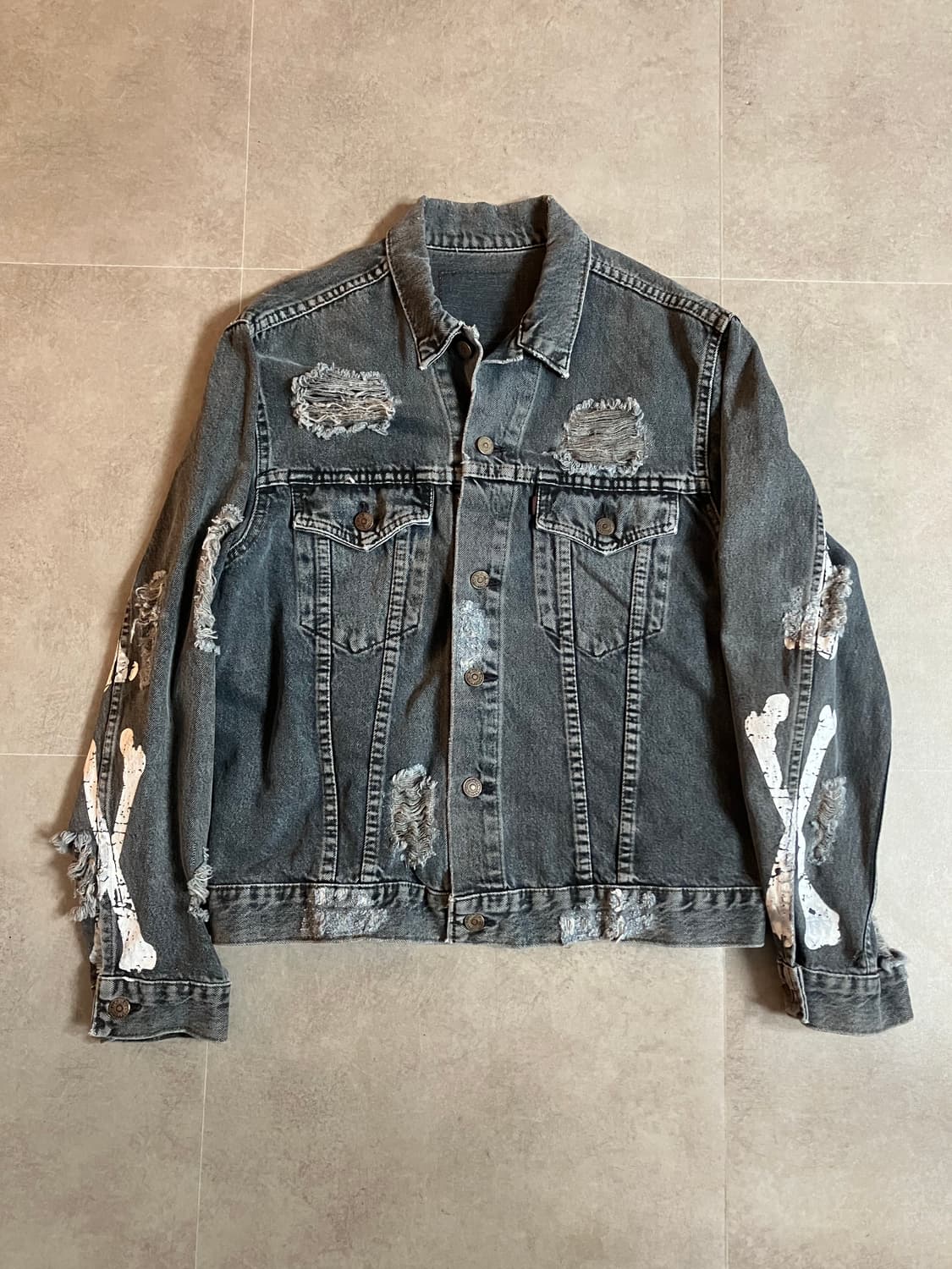 리바이스 데님 트러커 리메이크 본 자켓 상품이미지1