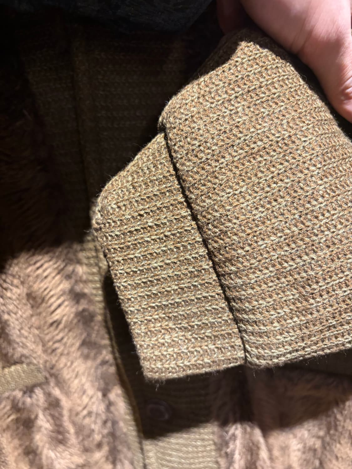 Japanese fur coat gardigan 상품이미지5