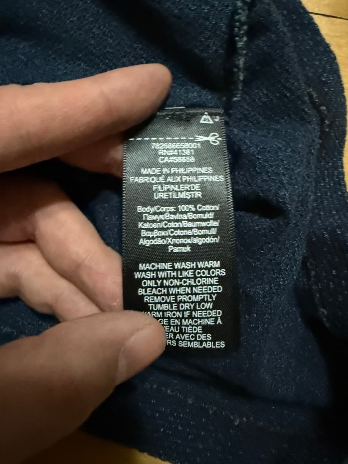 RRL 인디고 헨리넥 셔츠 상품이미지6