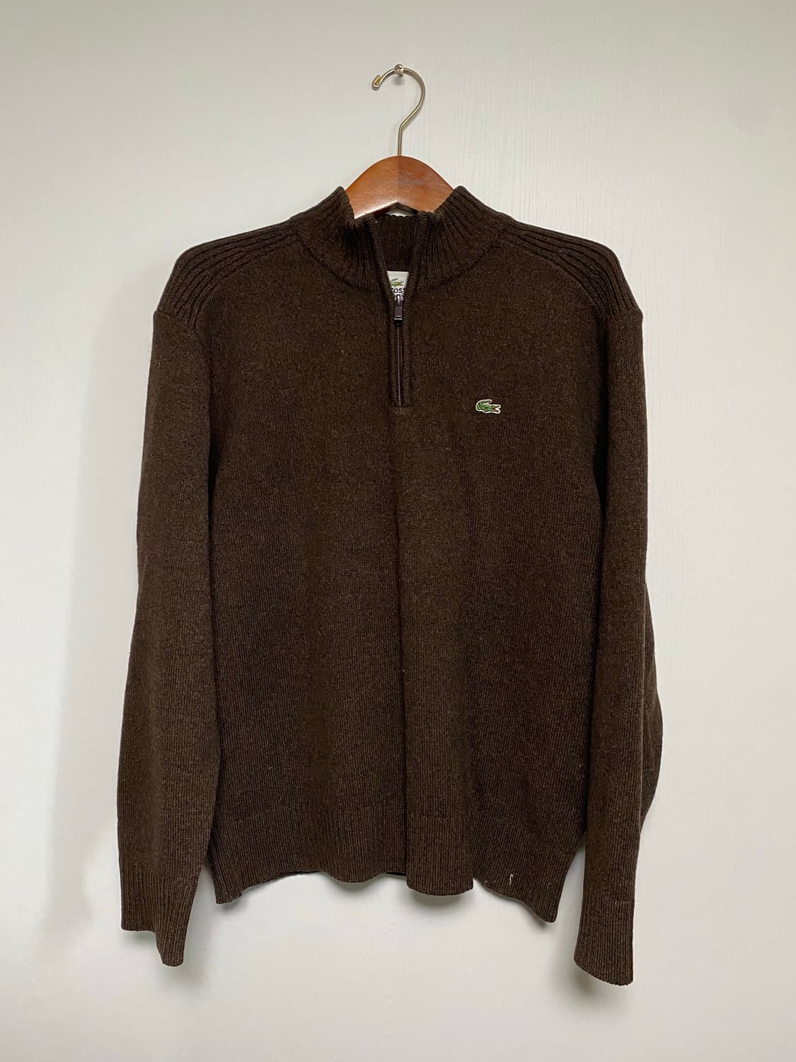 Lacoste 울 니트집업 105 상품이미지1