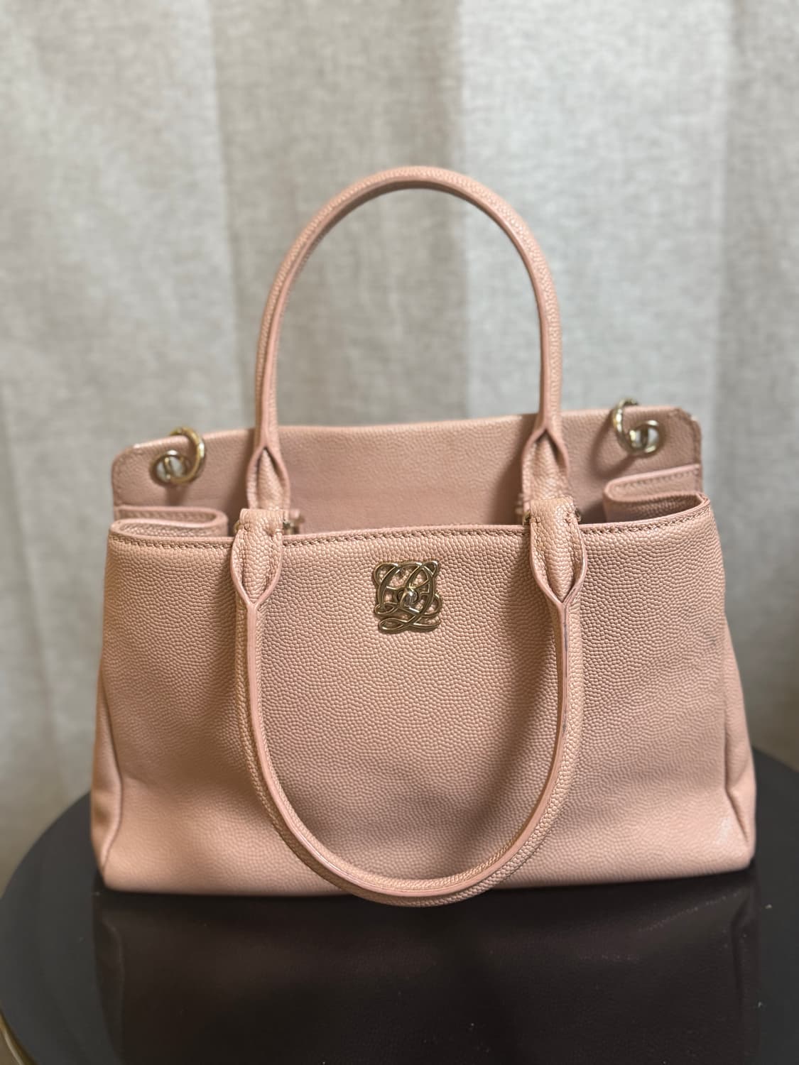 루이까또즈 핑크 토트백 상품이미지1