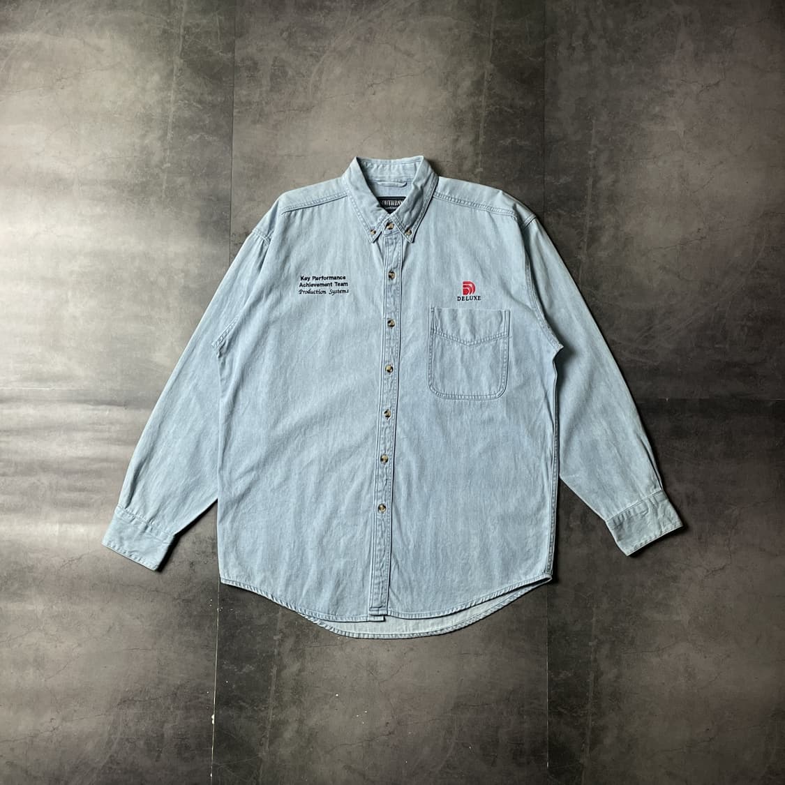SOUTH BAY 사우스베이 빈티지 코튼 데님 셔츠 A00706 상품이미지1