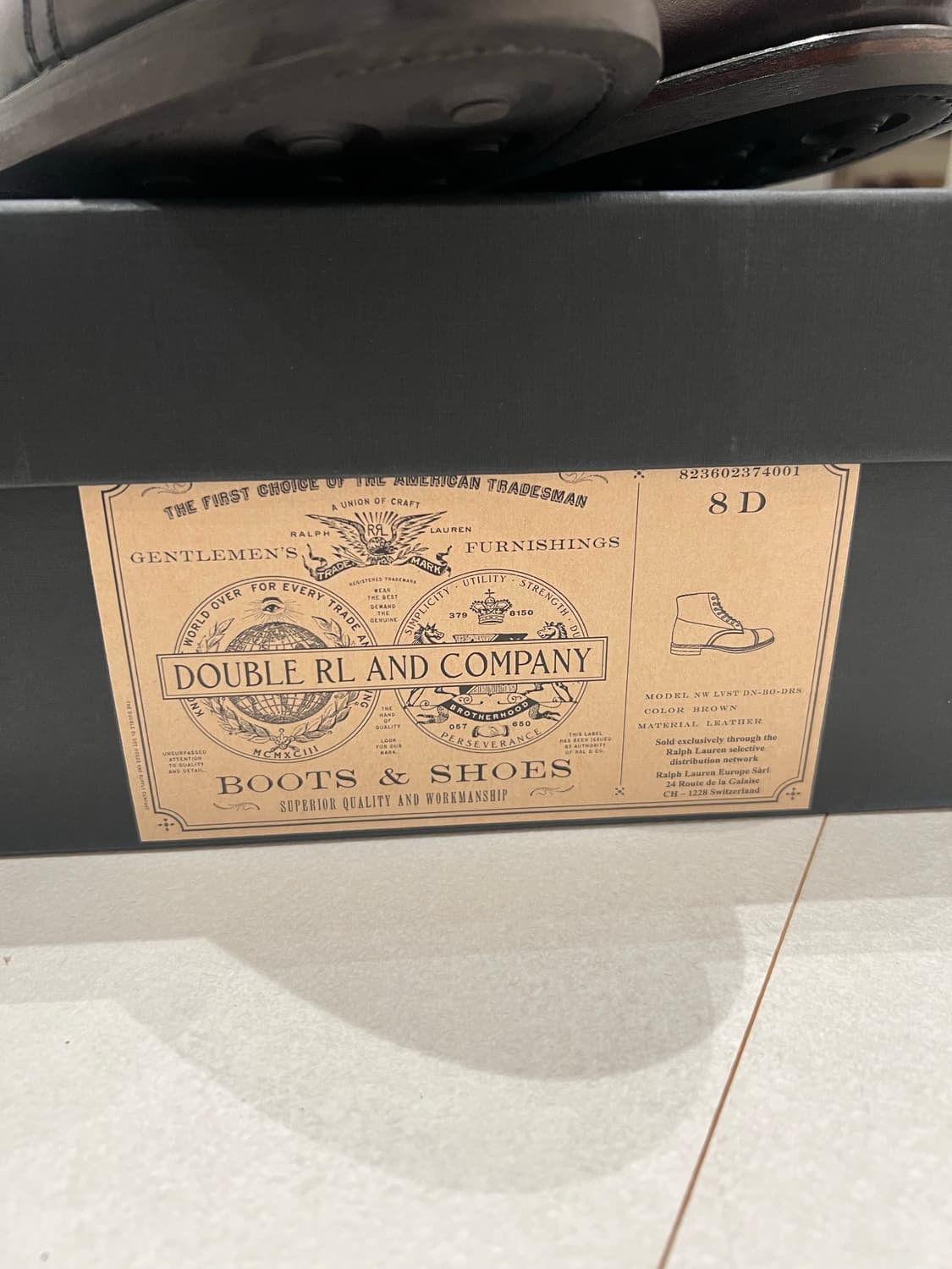 더블알엘 리빙스톤 부츠 브라운 US8 상품이미지2