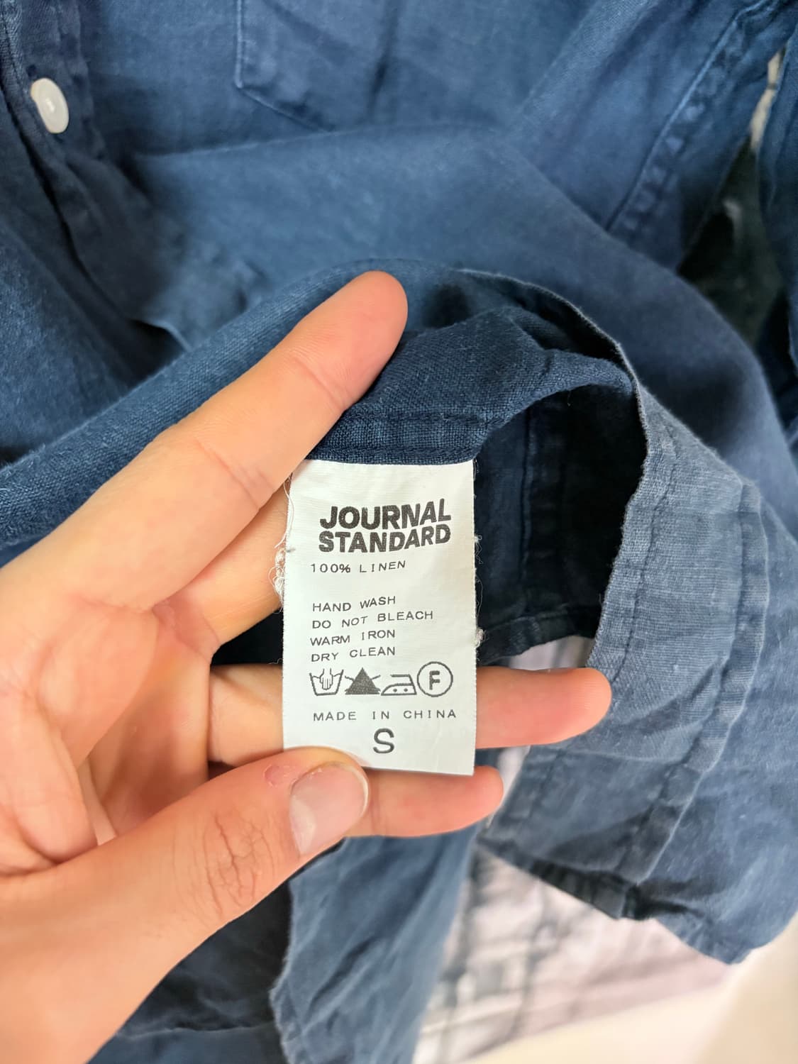 Journal standard exclusive fabric shirt  상품이미지7