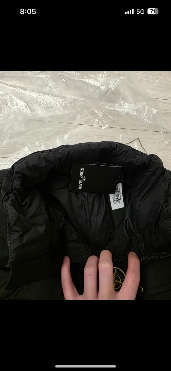 스톤아일랜드 크링클랩스 패딩 22fw 새상품 상품이미지5