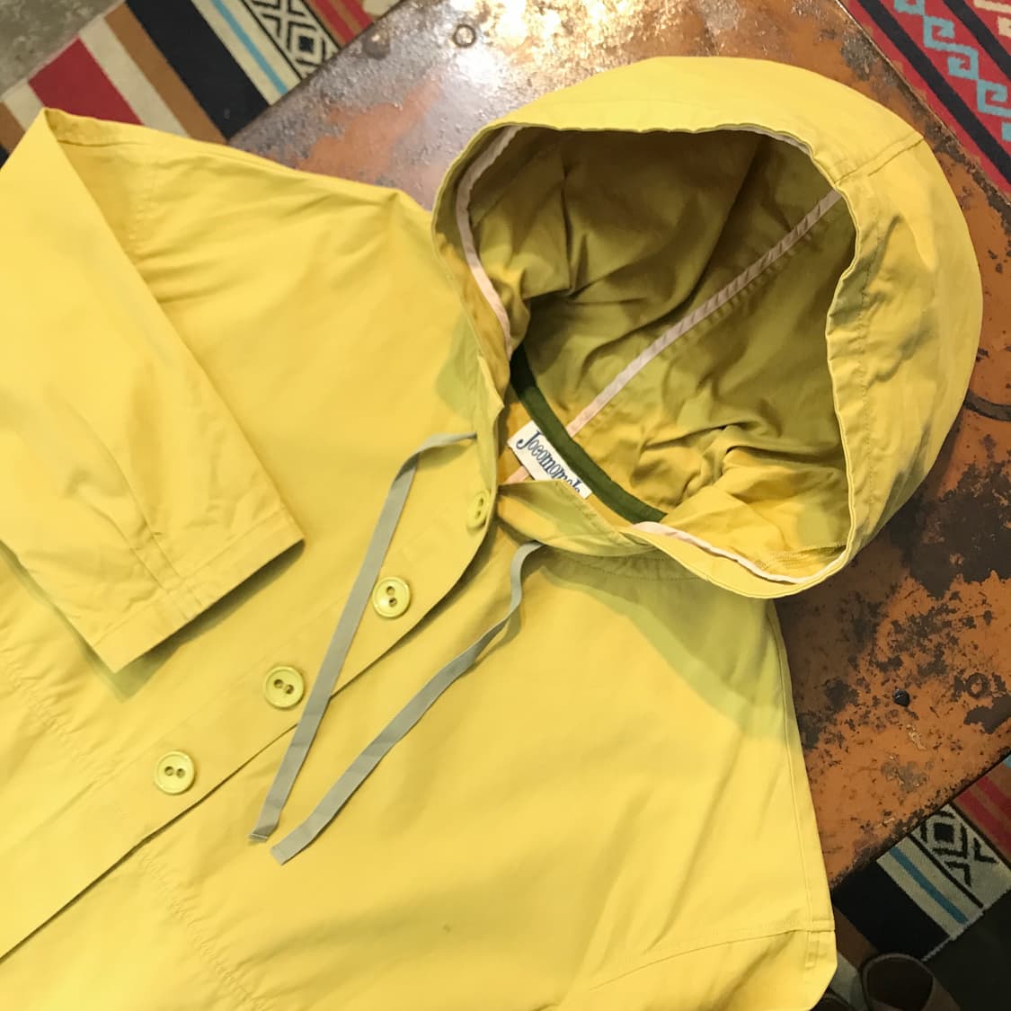 Japan vtg 일본 빈티지 베이지 후드 마운틴 자켓 여성 55 사이즈 상품이미지2