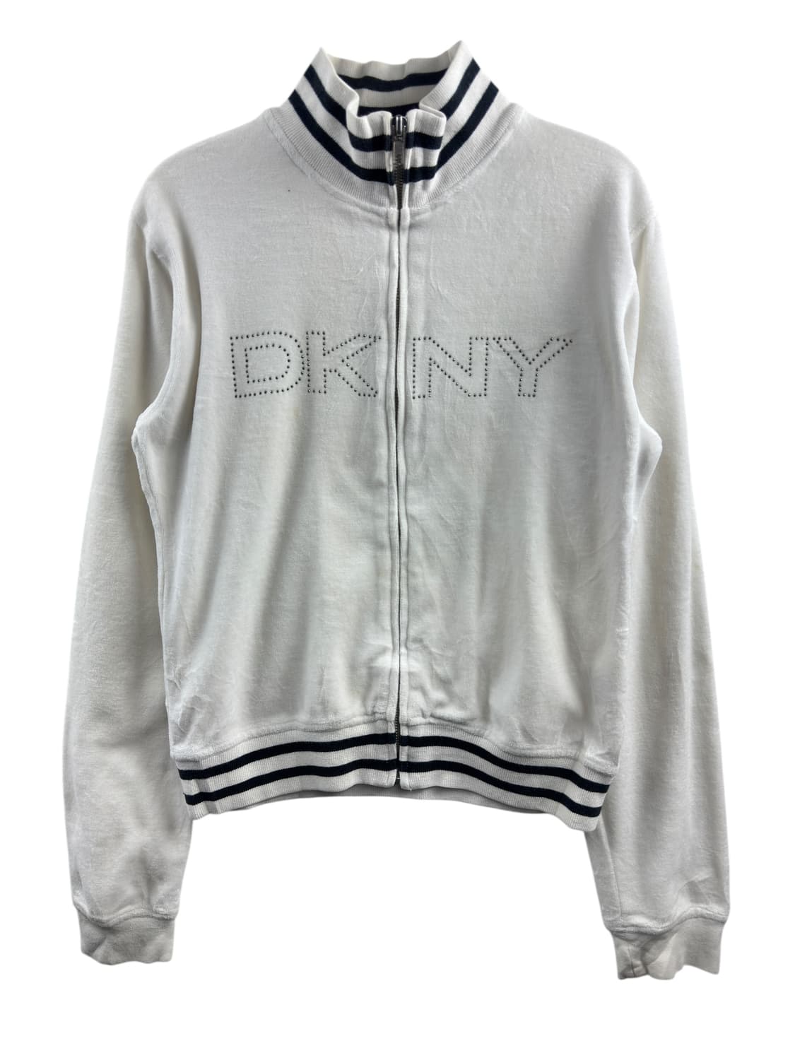 DKNY 큐빅 벨벳 딱붙집업1347 상품이미지1