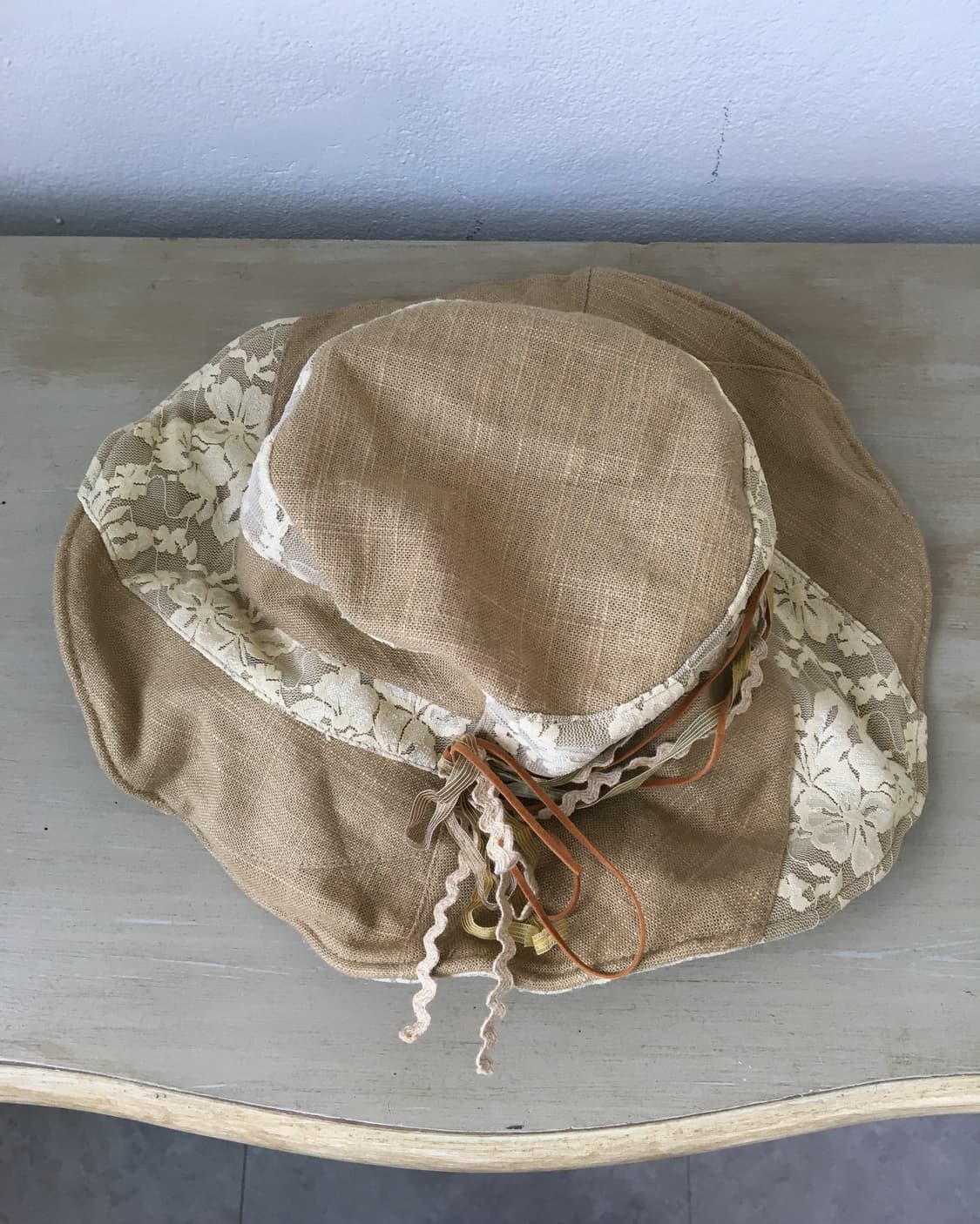 lace trimming hat 상품이미지6