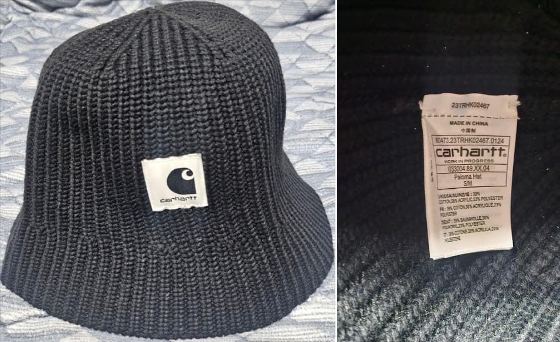 [초급처!한정판정품!]칼하트니트벙거지버킷햇 상품이미지2