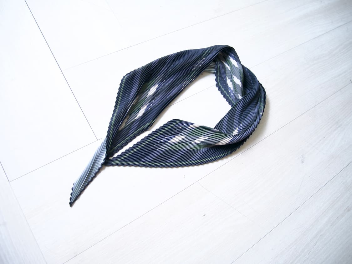 check pleats scarf - 상품이미지3