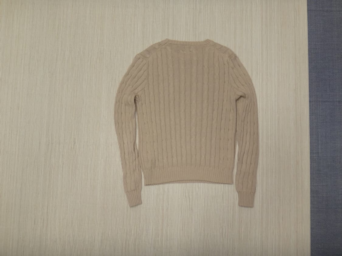 (M) 폴로랄프로렌 여성용 라운드 꽈배기 스웨터 상품이미지2