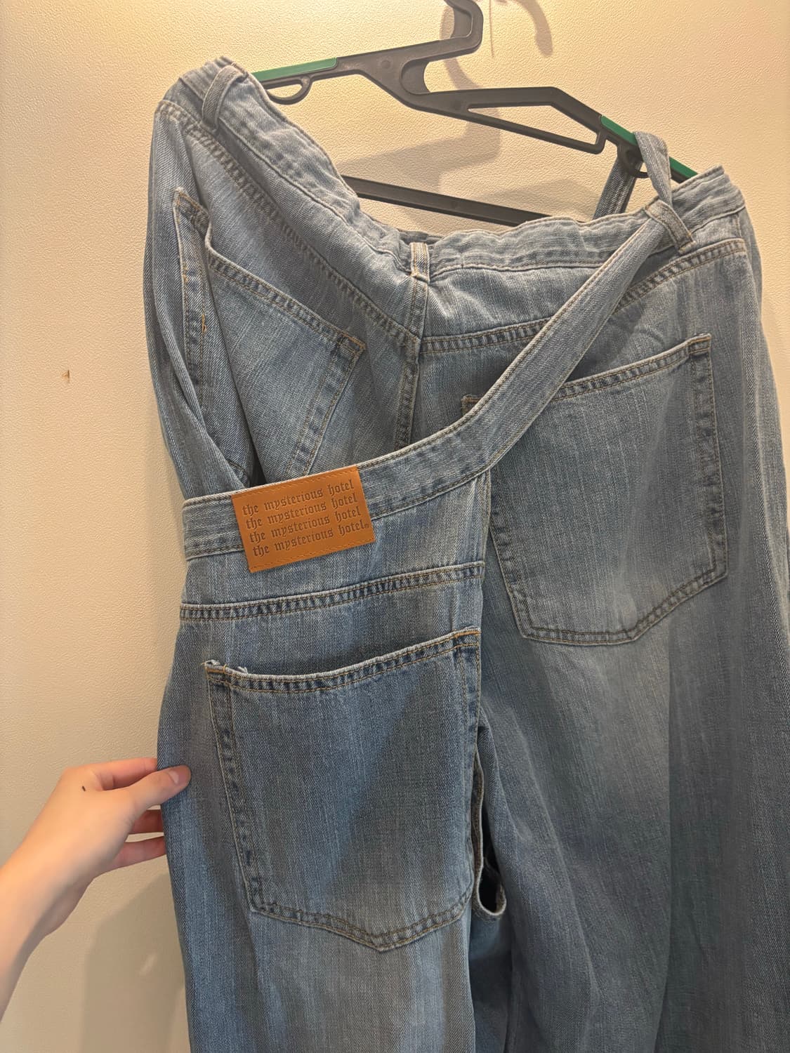 더 미스테리어스호텔 크로스 레이어드 데님 상품이미지5