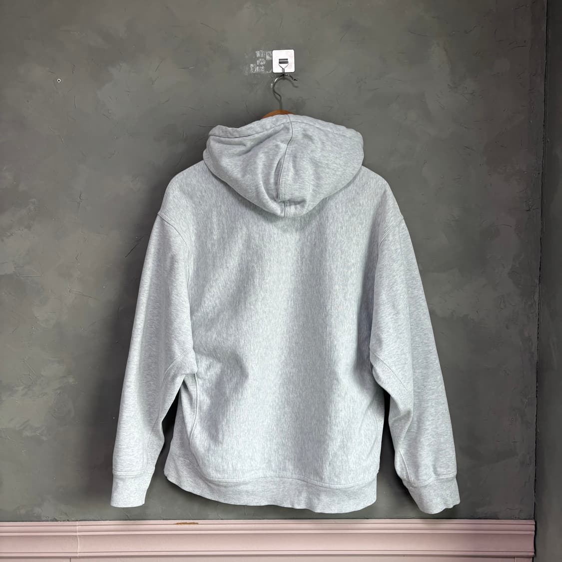 칼하트 wip 아메리칸 스크립트 후드 애쉬 헤더그레이 상품이미지5