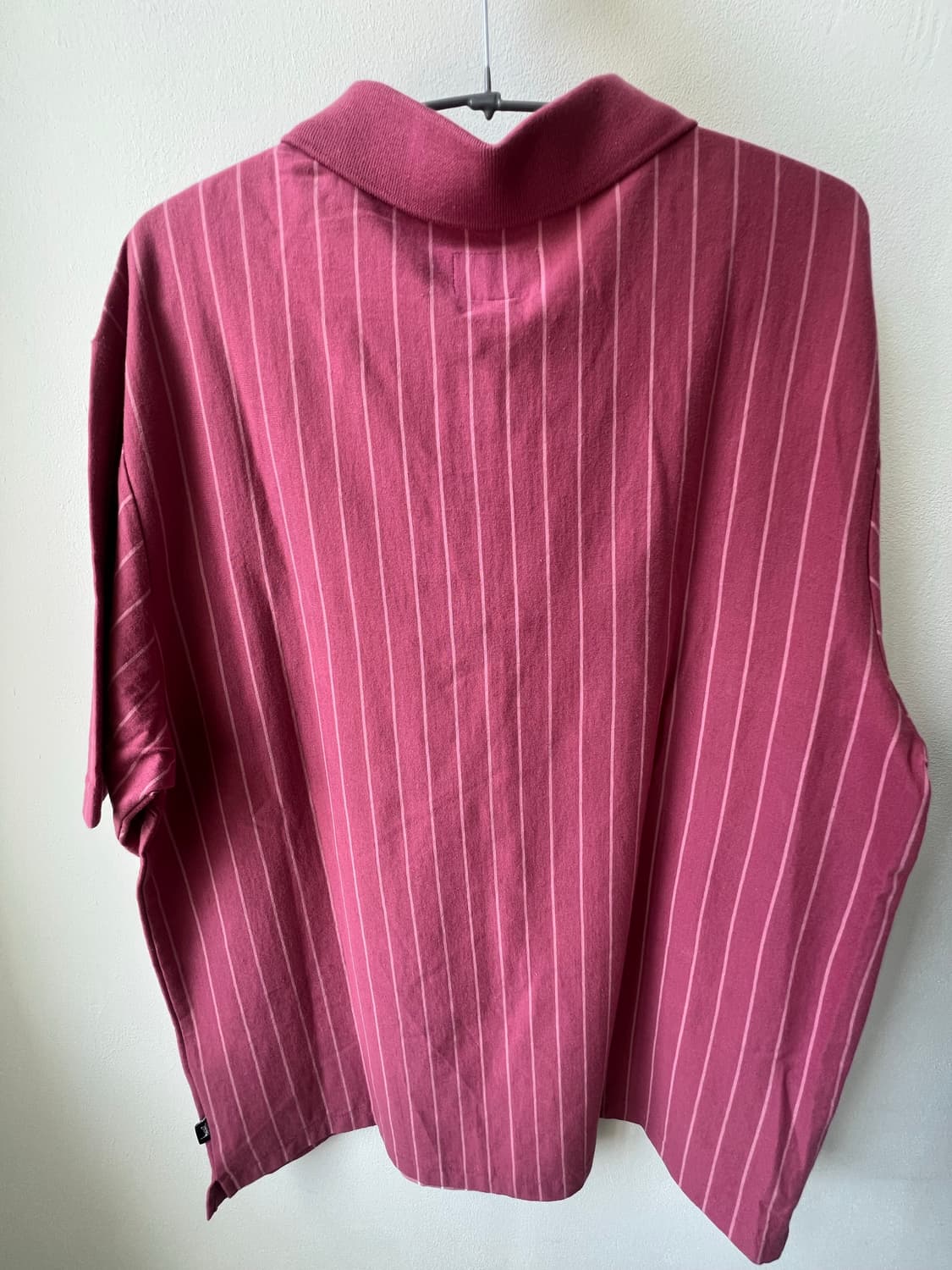 스투시 스트라이프 반집업 폴로티 L 새상품 상품이미지2