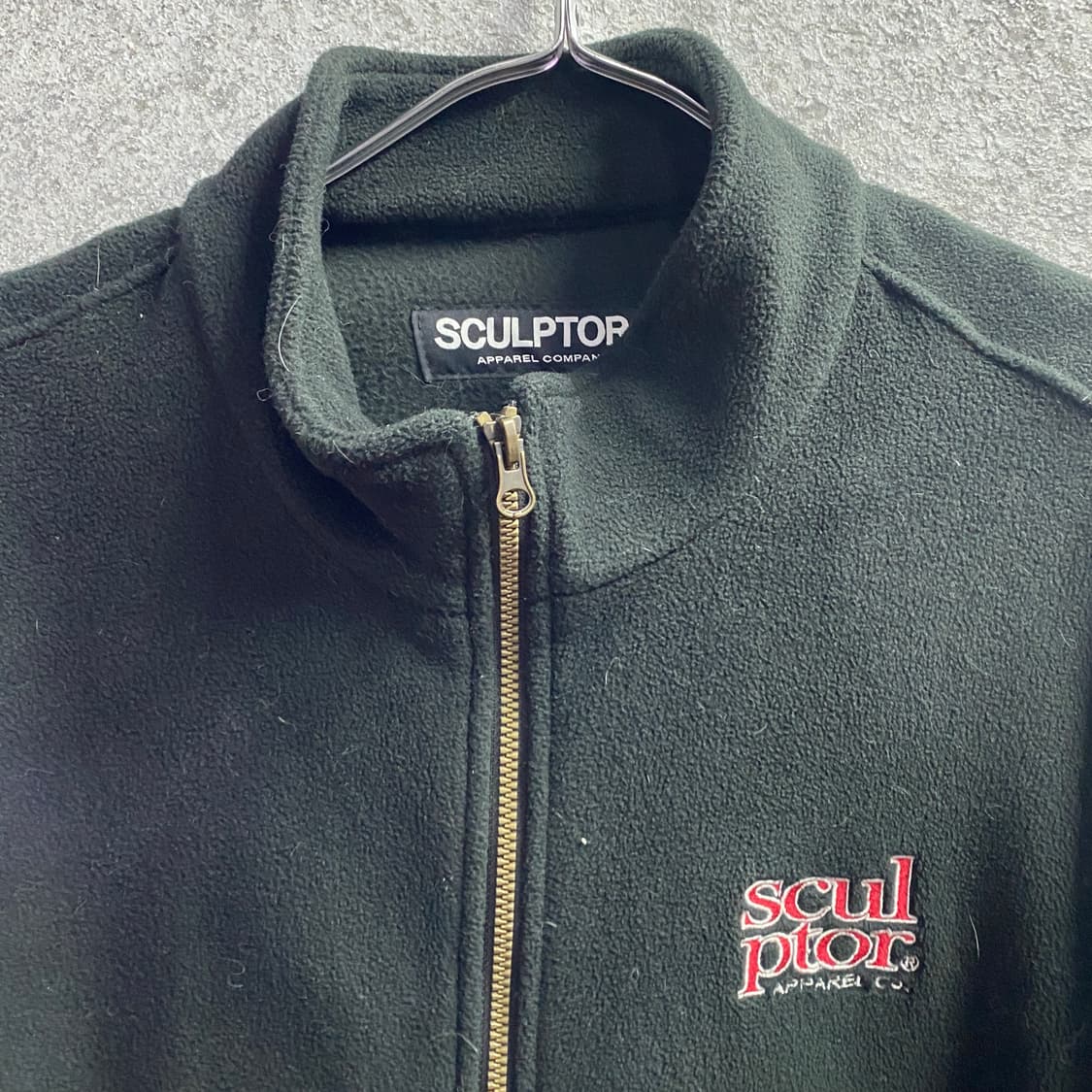 스컬프터 스몰로고 투웨이 플리스 집업 B3568 상품이미지3