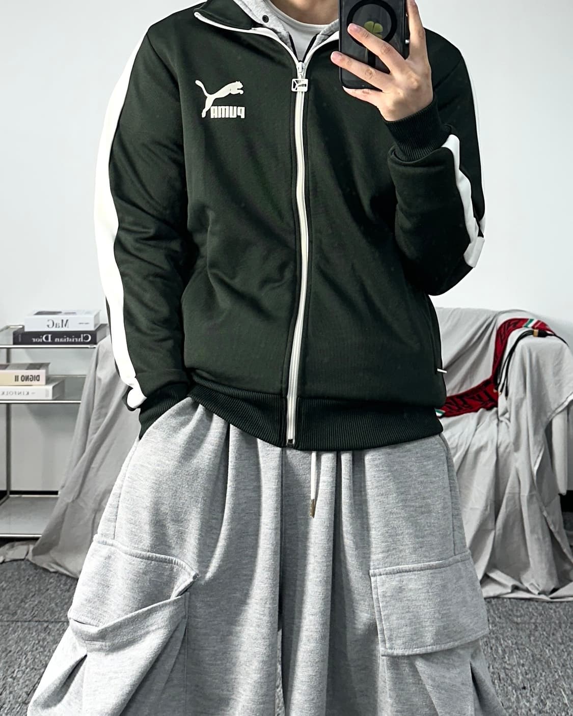 푸마 사이드라인 트랙탑 져지 M 상품이미지3