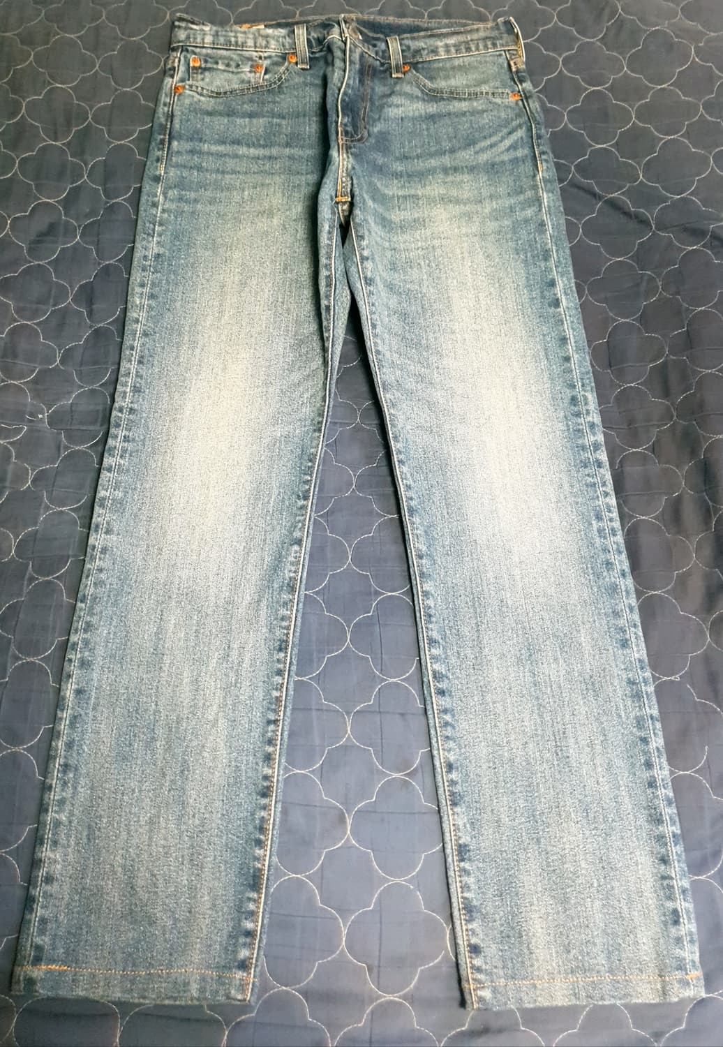 리바이스 502 빅E 테이퍼드 프리미엄 워싱 스트레치 데님팬츠 (30) 상품이미지1