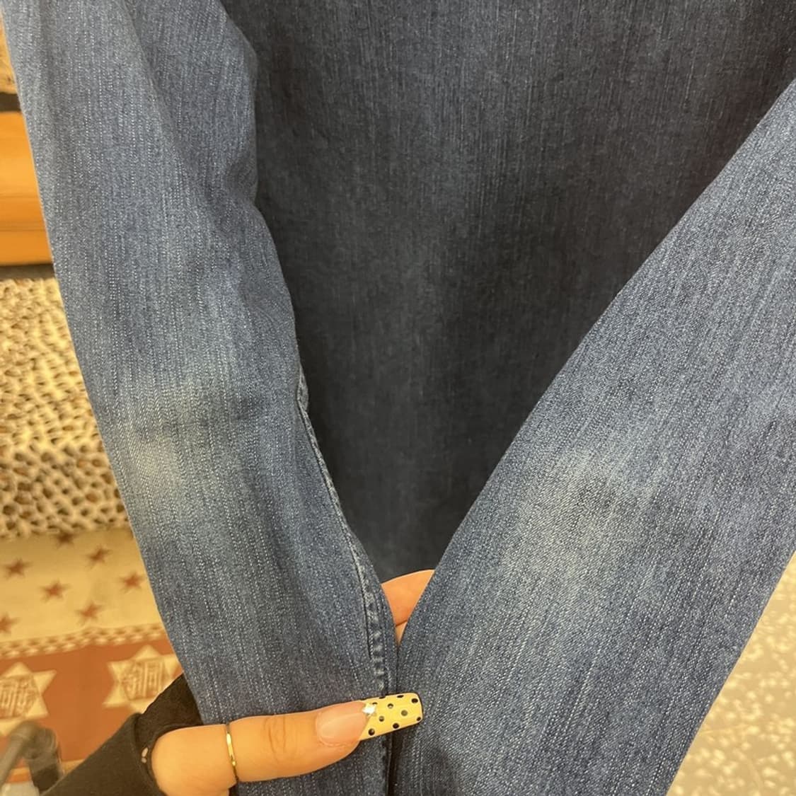 아페세 APC 올드스쿨 빈티지 캐주얼 데님 셔츠 S C09759 상품이미지7