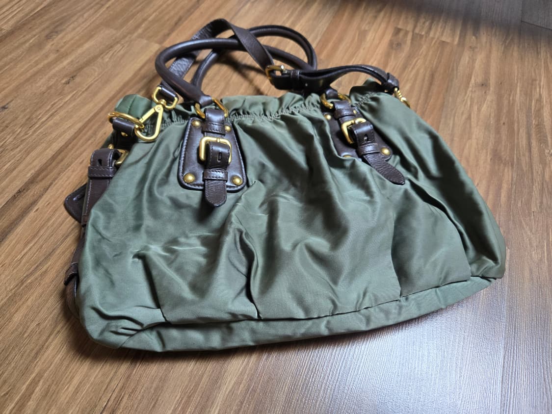 프라다 나일론 & 레더 토트백 / 크로스백 [정품] 상품이미지3