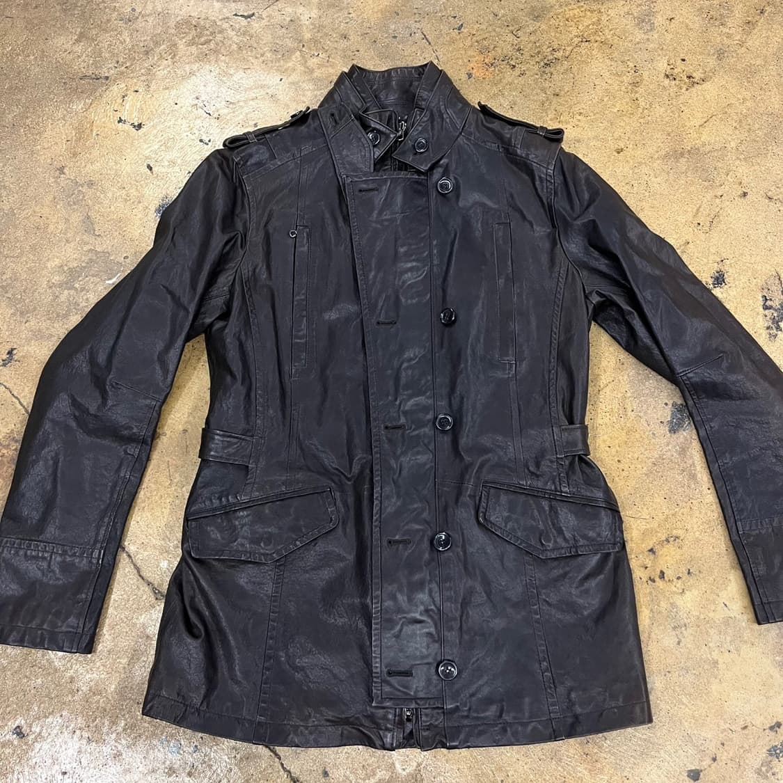 [정품/100] 양가죽 자켓 b19 상품이미지3