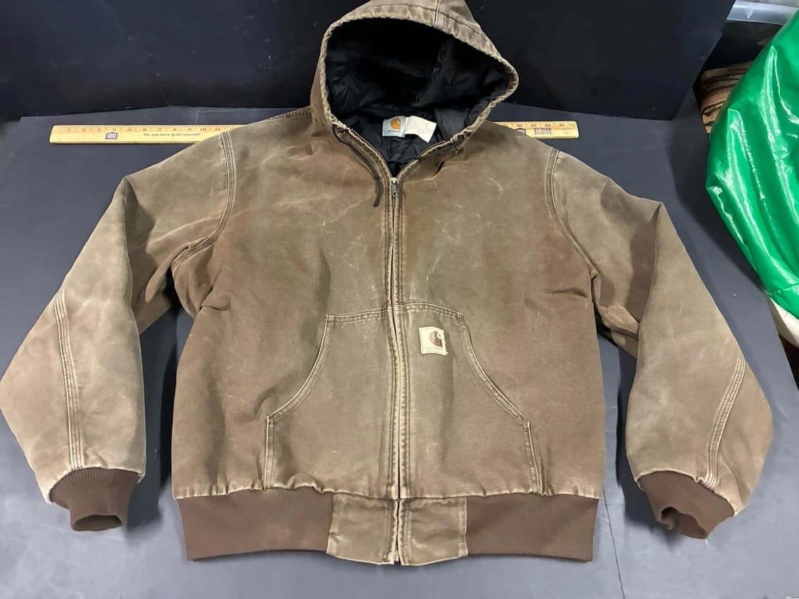칼하트 JQ382 캔버스 후드집업 자켓 2XL 상품이미지1