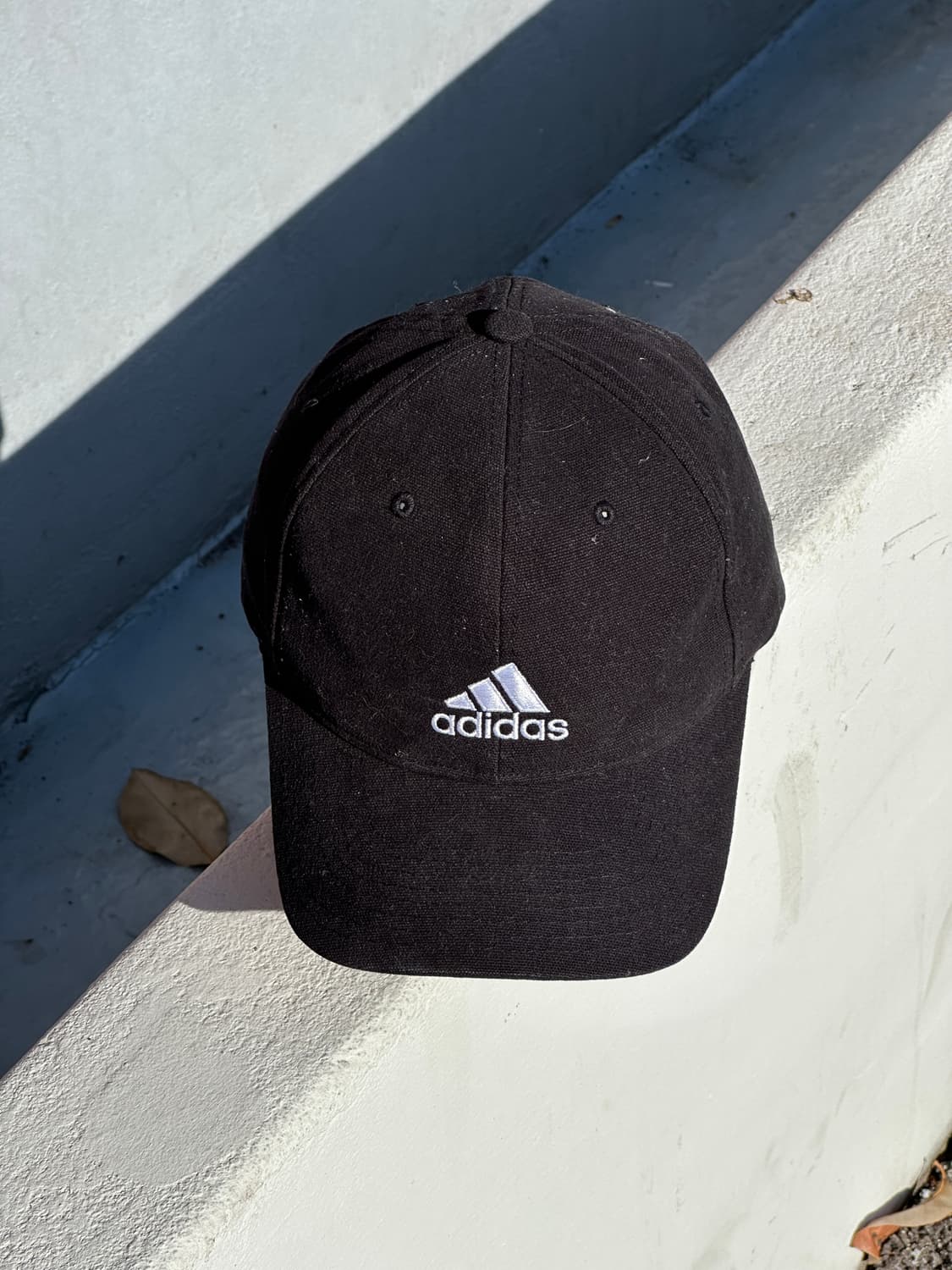 [M-L] 아디다스 로고 블랙 볼캡 모자 상품이미지1