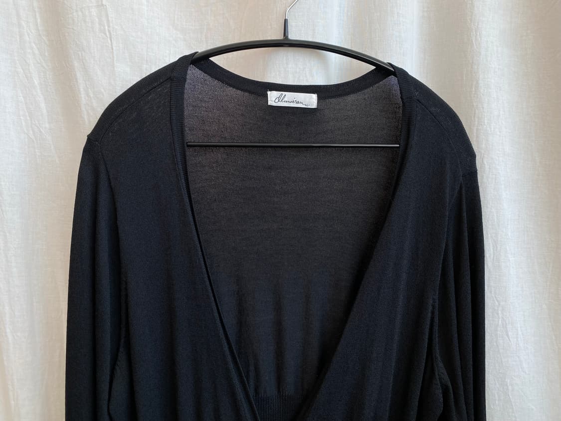 블랙 가디건(L) 상품이미지3
