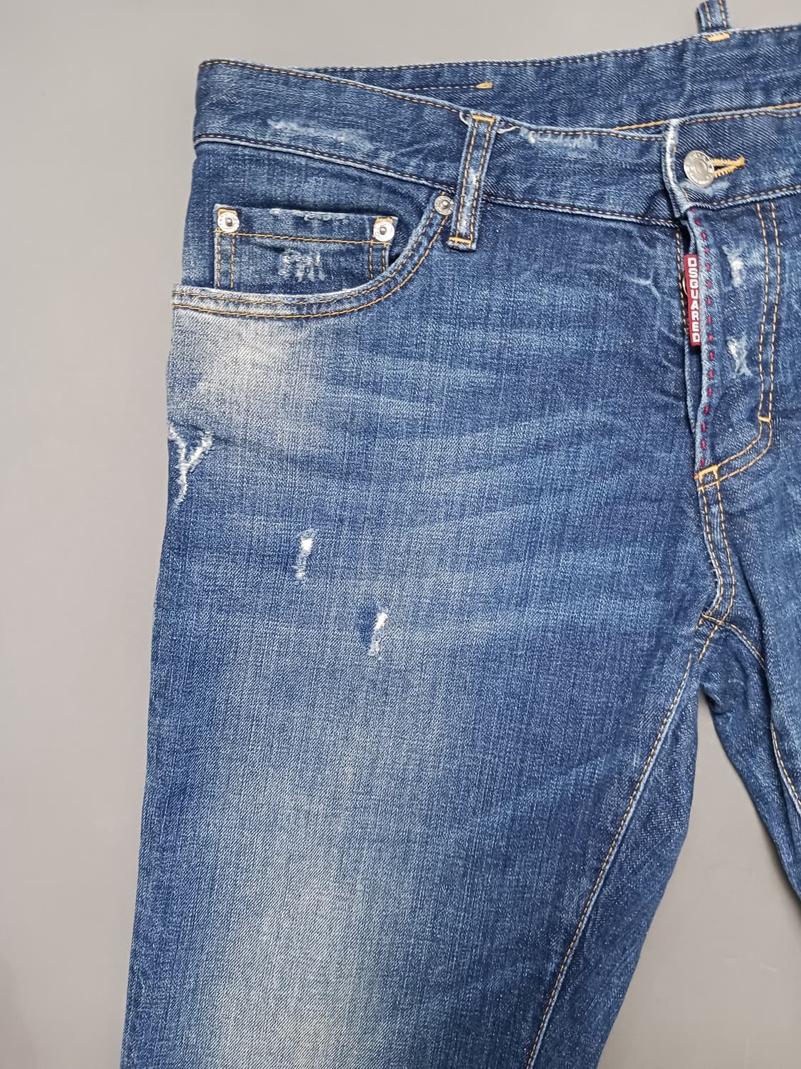 [36] 정품 디스퀘어드2 딘앤단 자수 슬림진 청바지 상품이미지2