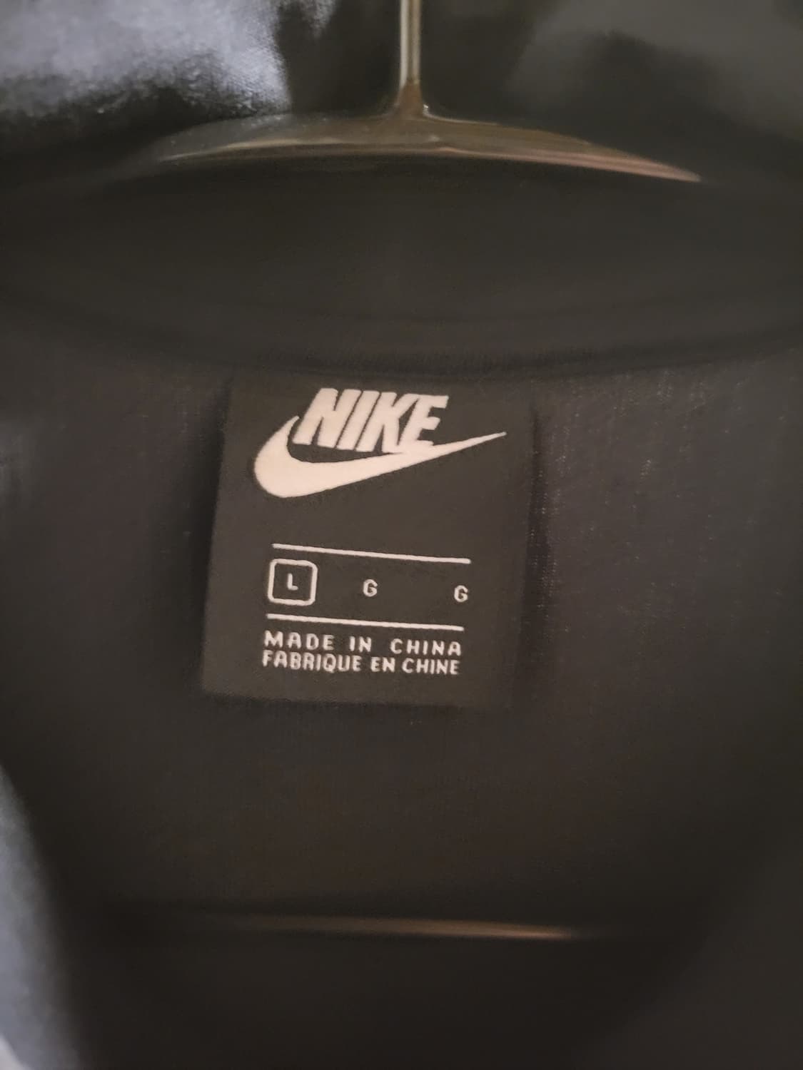 [L]나이키 코듀로이 벨벳 트랙탑 집업 블랙 상품이미지3