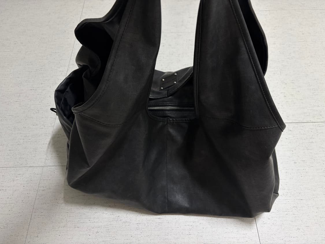 스퀘어라인 테리백 블랙 상품이미지2