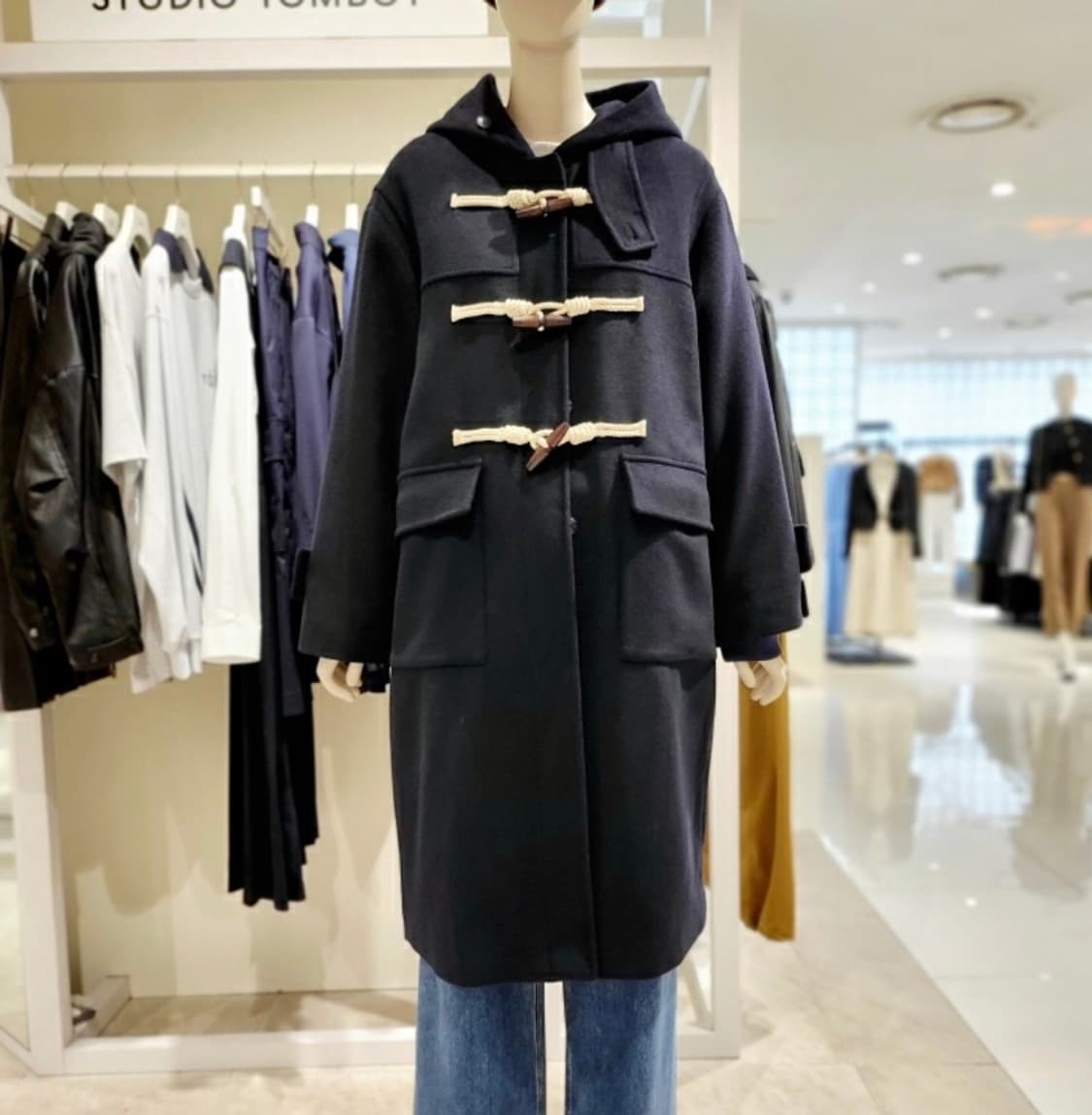 [Studio Tomboy]스튜디오톰보이 오와이토글롱코트 상품이미지8