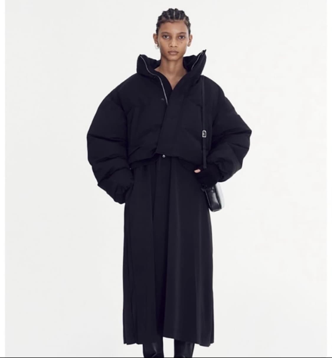 [삽니다] 렉토 패딩 버틀러 푸퍼 자켓 숏패딩 블랙 상품이미지1