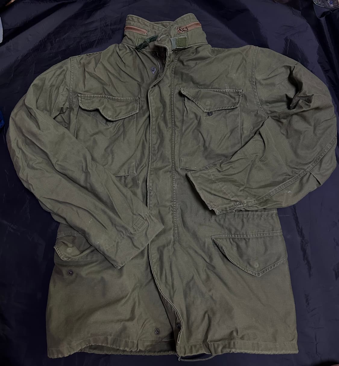 70s 알파인더스트리 오리지널 M65 필드 자켓 상품이미지1