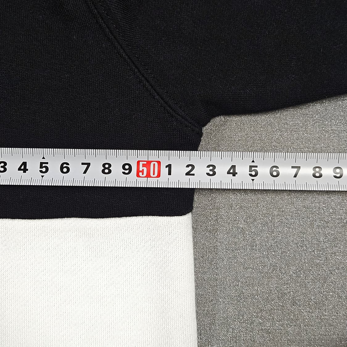 폴로 스포츠 블랙 화이트 카라 기모 맨투맨 상품이미지7