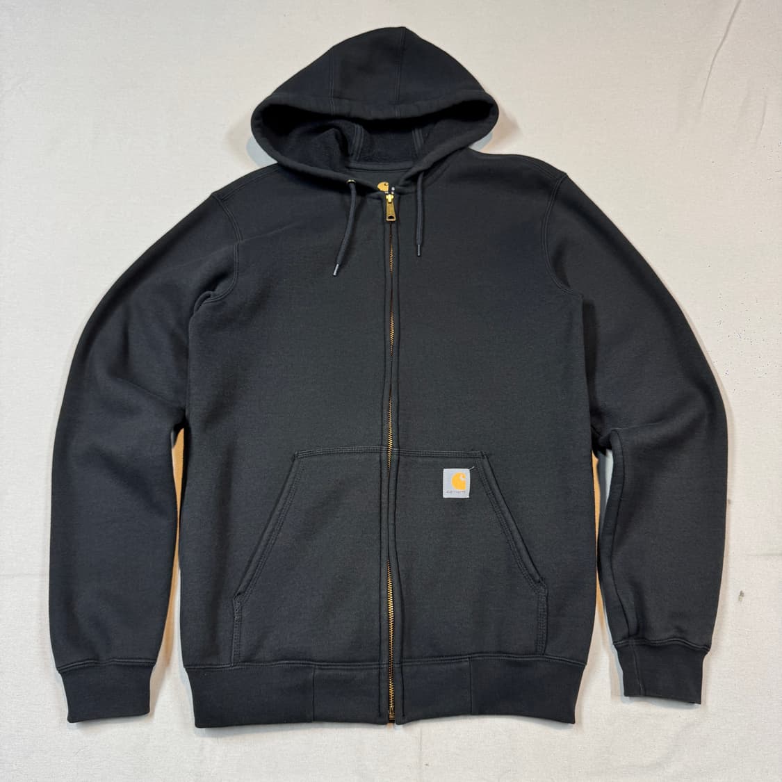 S) 칼하트 미드웨이트 오리지널핏 후드집업 블랙 상품이미지1