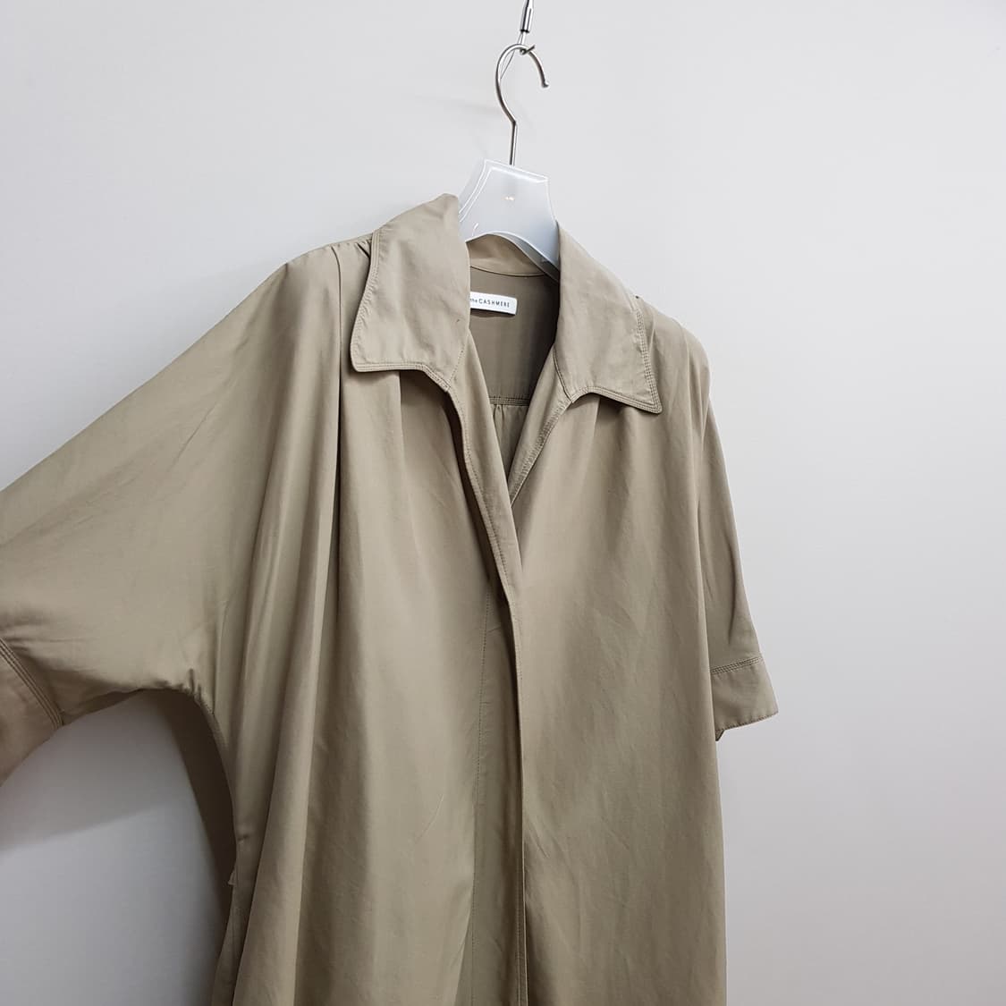 한섬 더캐시미어 2021 벨트 셔츠형 롱 원피스 F사이즈 상품이미지3