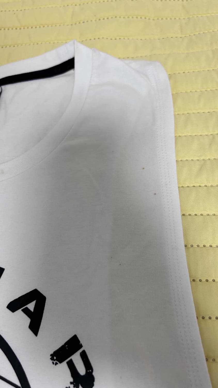 (초창기) 짐샤크 레거시 드랍 암 탱크탑 XL 화이트 상품이미지9