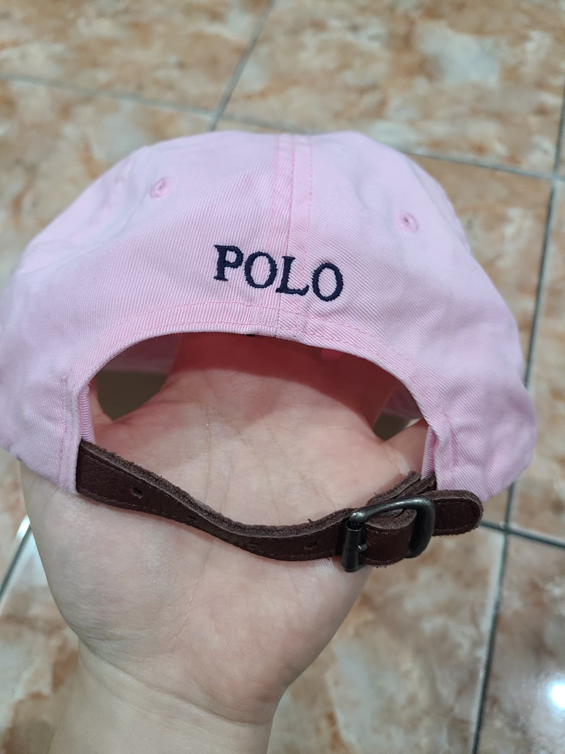 폴로랄프로렌 볼캡 (연한핑크) 상품이미지4