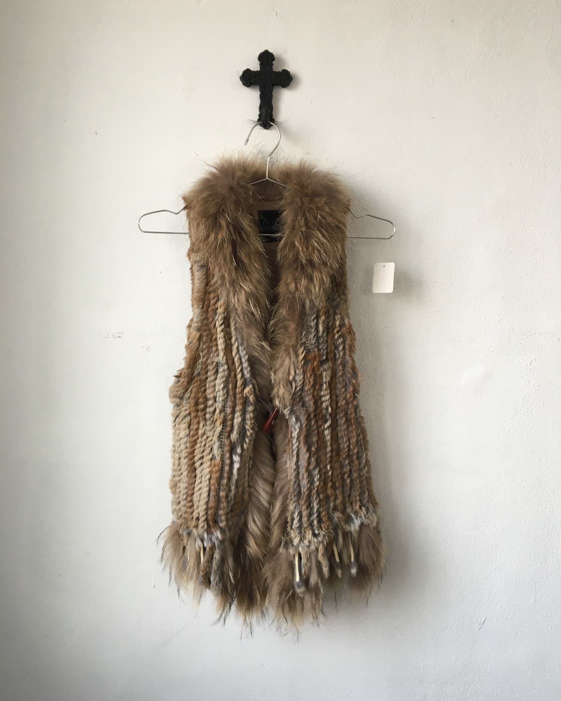 Mixed fur vest 상품이미지2