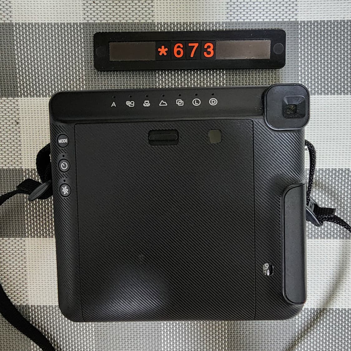 후지 인스탁스 스퀘어 6 폴라로이드 카메라 블랙바디 상품이미지3