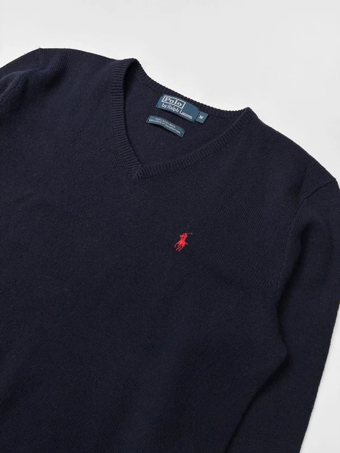폴로 랄프로렌 00's 100% 램스울 브이넥 니트 PN5685    상품이미지2