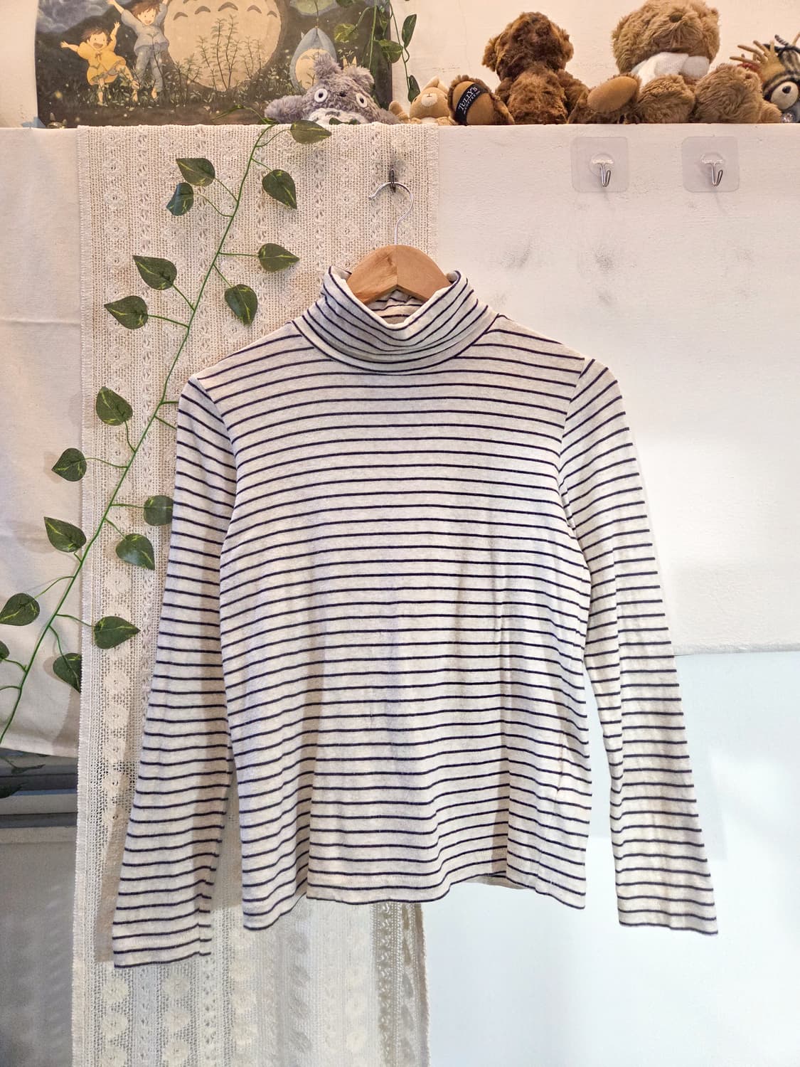 sm2 스트라이프 목폴라 슬리브 상품이미지1