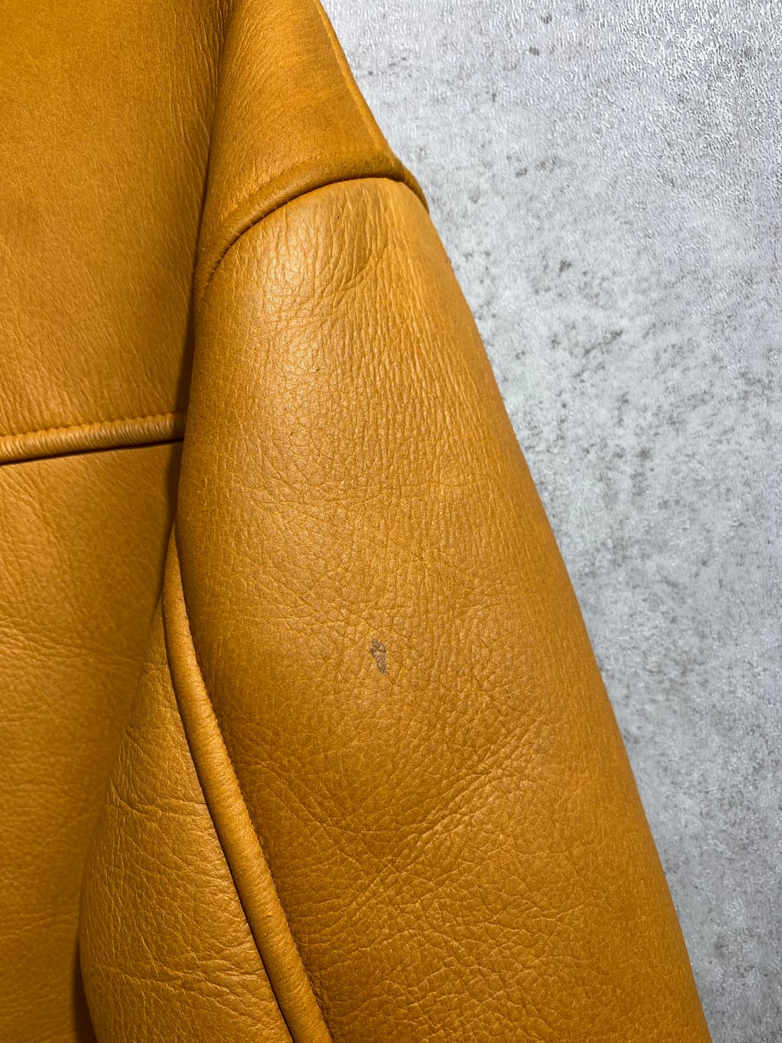 [M] 90s Wind Armor 윈드아머 리얼레더 시어링 카코트 상품이미지5