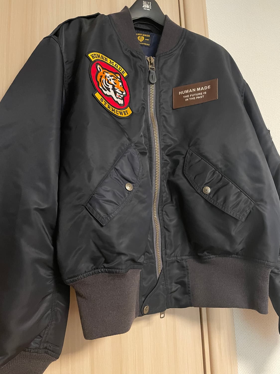 [L] 휴먼메이드 호랑이 자수 플라이트 자켓 새상품 상품이미지2