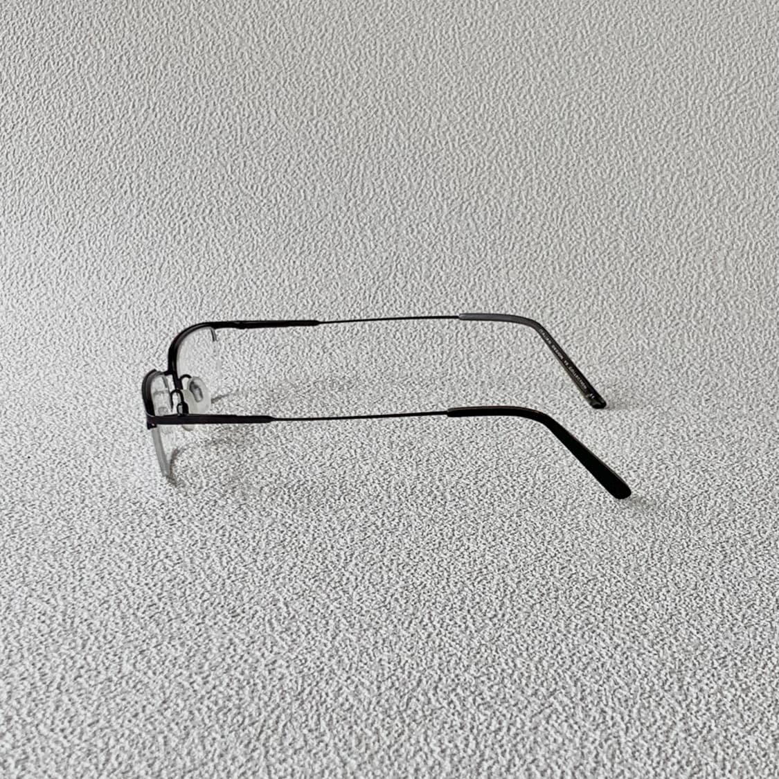 849 데드스탁 빈티지안경 반무테 초경량 스퀘어 프레임 픽키안경 상품이미지8
