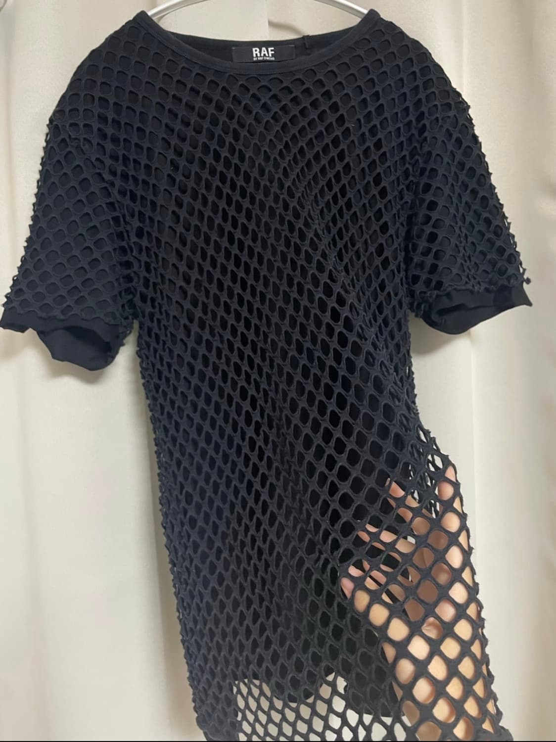 라프시몬스 레이저 컷팅 아카이브 티셔츠 상품이미지5
