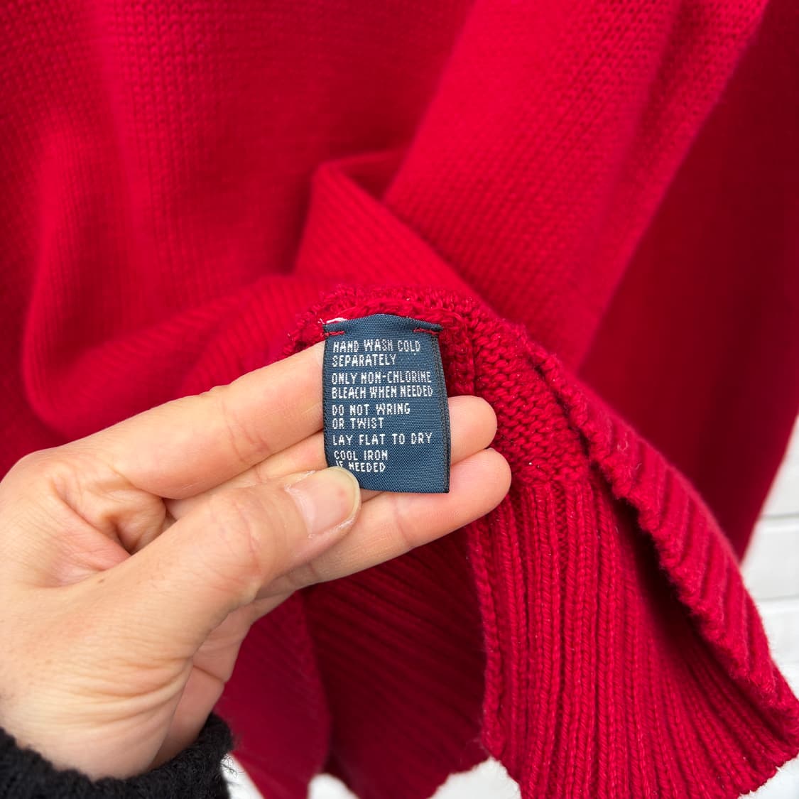 Polo 폴로 피마코튼 풀오버 니트 상품이미지7