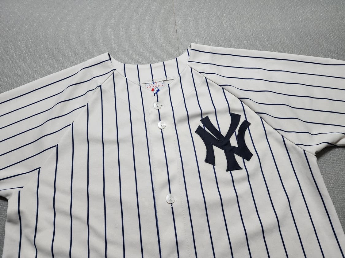빈티지 마제스틱 뉴욕 양키스 데릭지터 야구 유니폼 져지 상품이미지2