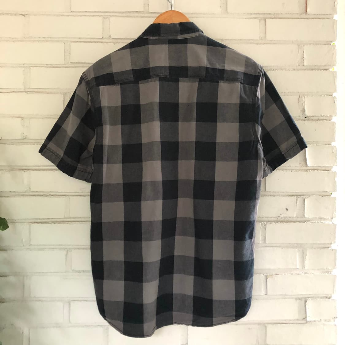 Carters 네이비 체크 반팔 셔츠 상품이미지5